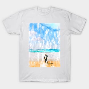 Calm Before the Waves Surf Life T-Shirt